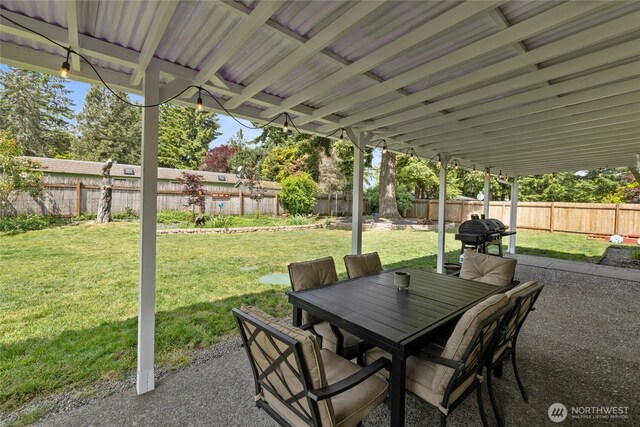 2505 Angela St SE, Lacey, WA 98503 - view of patio with outdoor dining area
