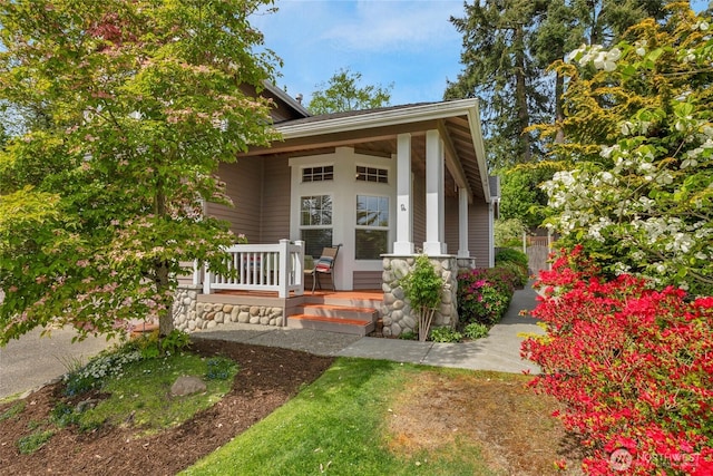 1401 241st St SE, Bothell, WA 98021 - view of front facade featuring a porch