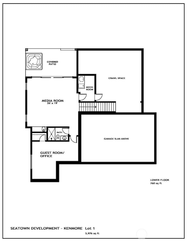 18520 83rd Ave NE, Kenmore, WA 98028 - property floor plan