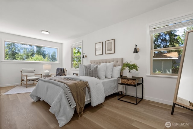 354 Summit Ave, Fircrest, WA 98466 - bedroom with wood finished floors and baseboards