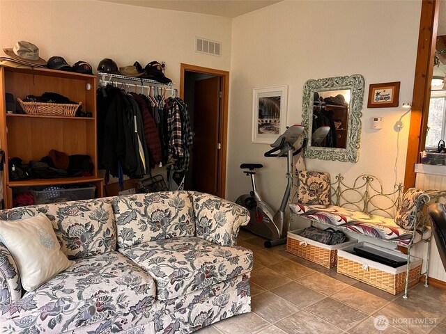 200 NE Tee Lake Pines Rd, Tahuya, WA 98588 - bedroom with a closet and tile patterned floors