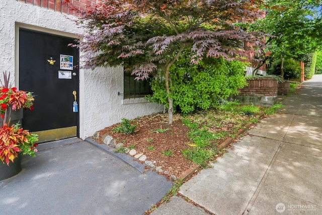 516 E Thomas St Unit 105, Seattle, WA 98102 - entrance to property featuring stucco siding