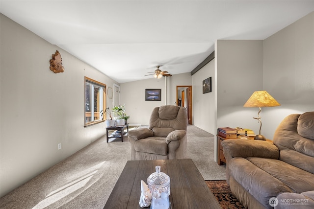 412 Algona Blvd S, Algona, WA 98001 - living room with carpet and a ceiling fan