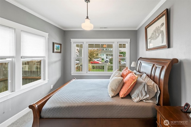 515 4th Ave SW, Puyallup, WA 98371 - bedroom featuring crown molding and baseboards