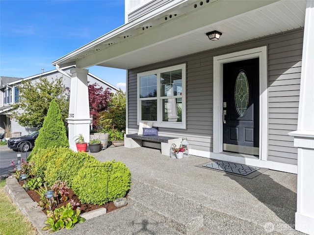 21032 Nordby Dr NW, Poulsbo, WA 98370 - view of exterior entry with covered porch