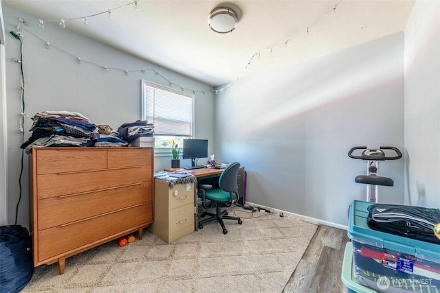 2630 58th Ave SW Unit 1-4, Seattle, WA 98116 - office area with light wood-style floors