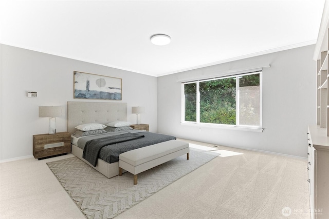 6336 286th Pl NE, Carnation, WA 98014 - carpeted bedroom featuring baseboards and crown molding