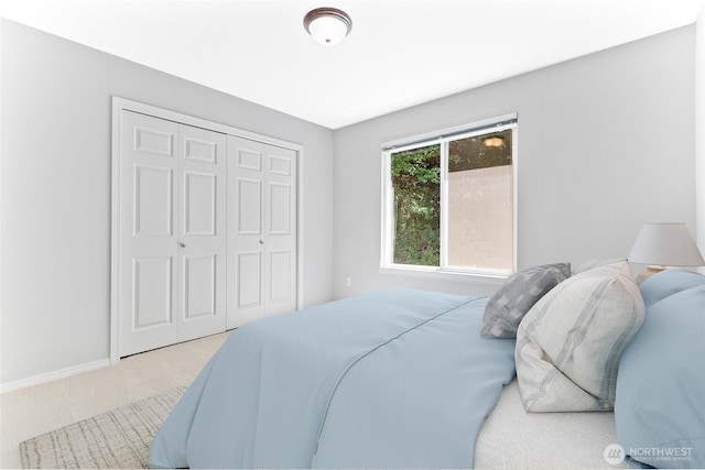 6336 286th Pl NE, Carnation, WA 98014 - carpeted bedroom featuring a closet and baseboards