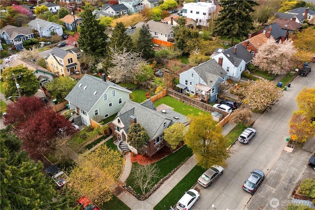 1602 NW 83rd St, Seattle, WA 98117 - aerial perspective of suburban area