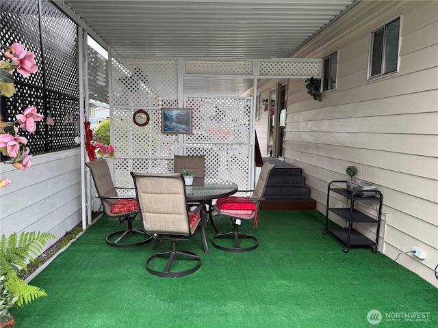 1415 84th St SE Unit 45, Everett, WA 98208 - view of patio featuring outdoor dining space