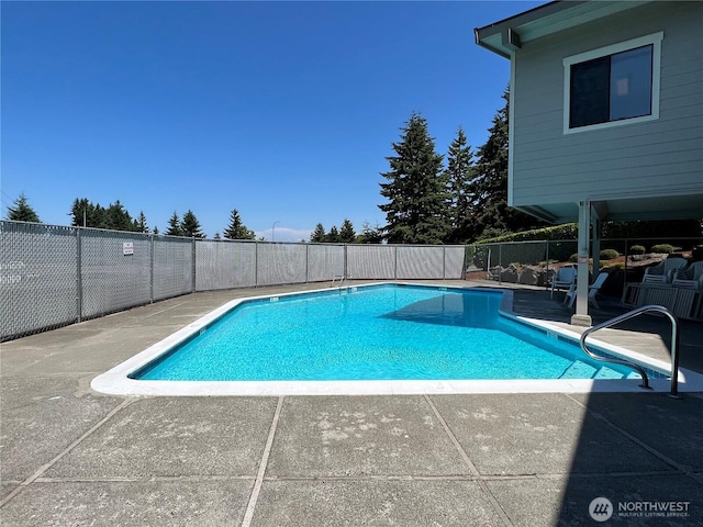 1415 84th St SE Unit 45, Everett, WA 98208 - view of swimming pool with a patio and fence