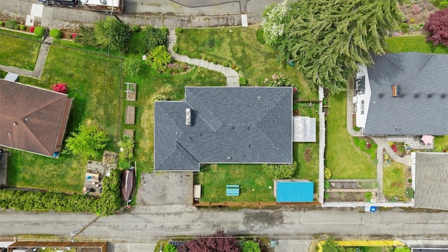 drone / aerial view