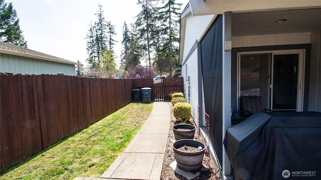 71 E N Bay Pl, Allyn, WA 98524 - view of fenced backyard