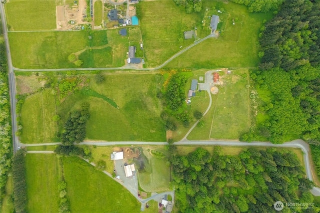 882 Independence Rd, Rochester, WA 98579 - aerial view