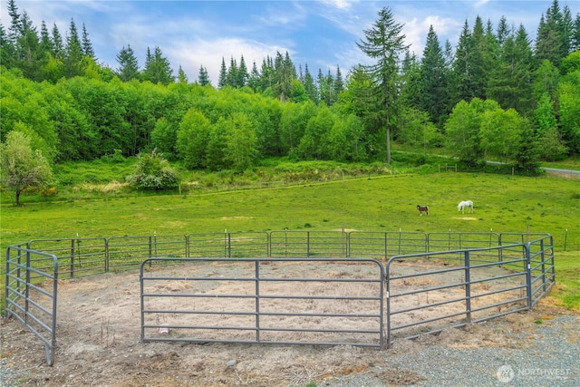 882 Independence Rd, Rochester, WA 98579 - horse barn with a rural view