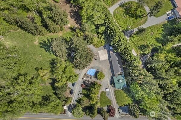 drone / aerial view