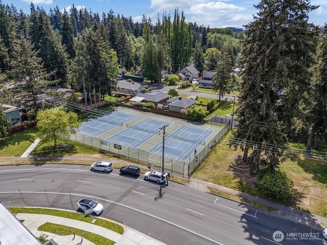 drone / aerial view