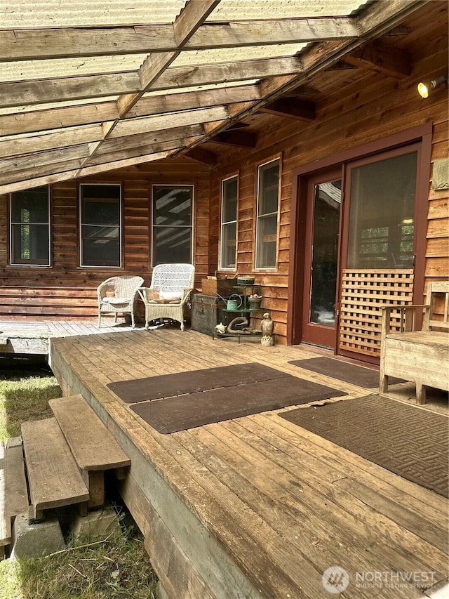 5790 NE Old Mill Rd NE, Bainbridge Island, WA 98110 - view of deck