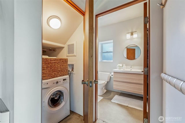 981 Nighthawk Ridge Ln, Leavenworth, WA 98826 - laundry area featuring washer / clothes dryer