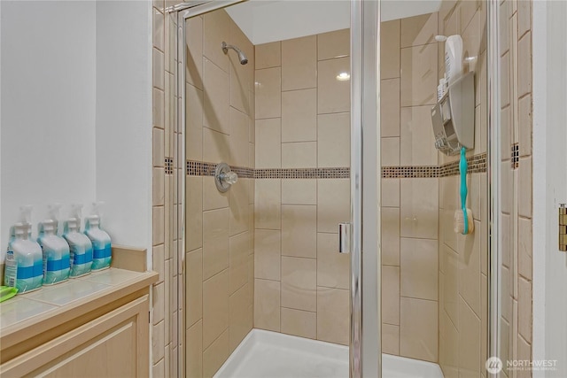 5400 Harbour Pointe Blvd Unit F202, Mukilteo, WA 98275 - bathroom featuring a shower stall