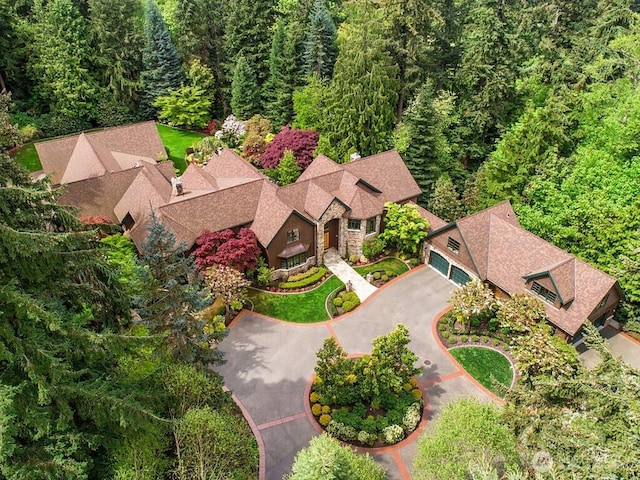 11211 Wachusett Rd, Woodway, WA 98020 - drone / aerial view of a forest