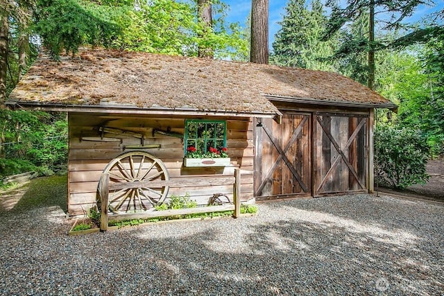 11211 Wachusett Rd, Woodway, WA 98020 - view of outdoor structure with an outdoor structure