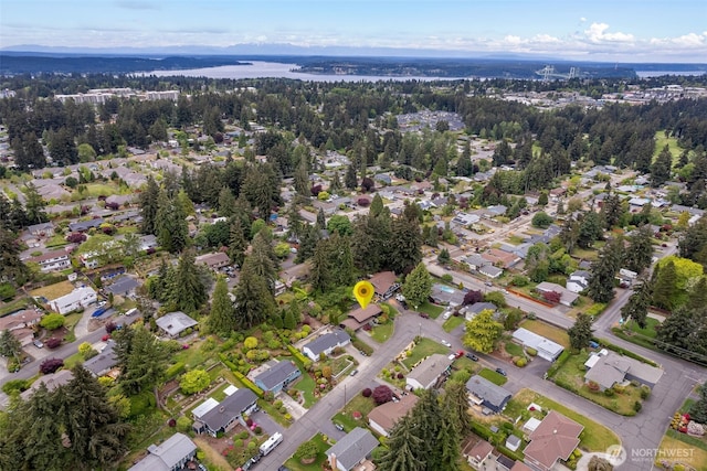 view of property location featuring nearby suburban area