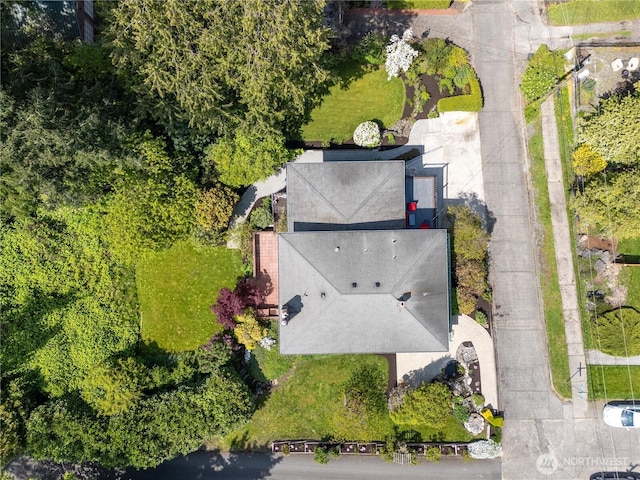 301 S 6th St, Mount Vernon, WA 98274 - drone / aerial view