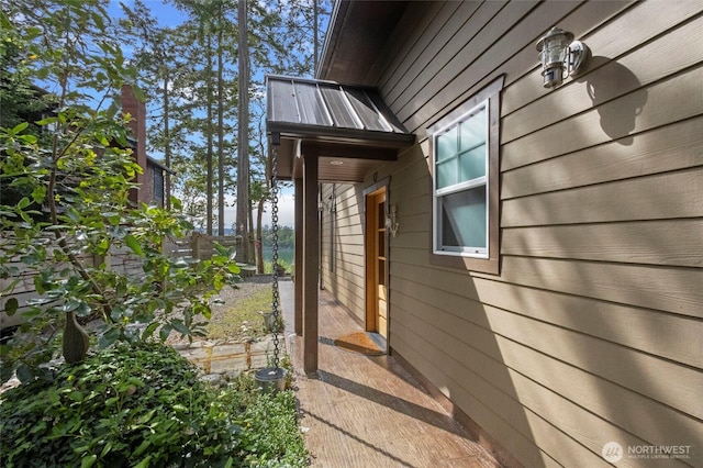 view of side of home