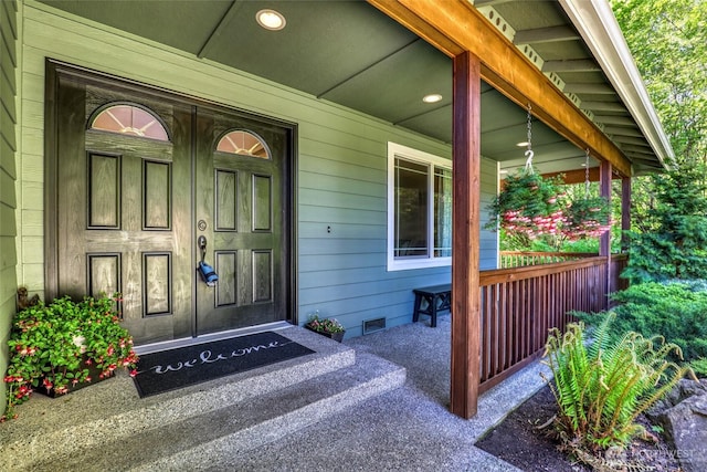 20121 3rd Ave NW, Arlington, WA 98223 - doorway to property with a porch