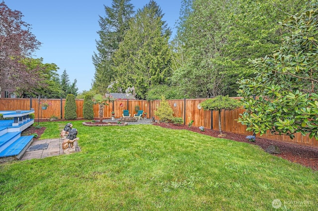 19702 99th Ct E, Bonney Lake, WA 98391 - view of yard with a patio
