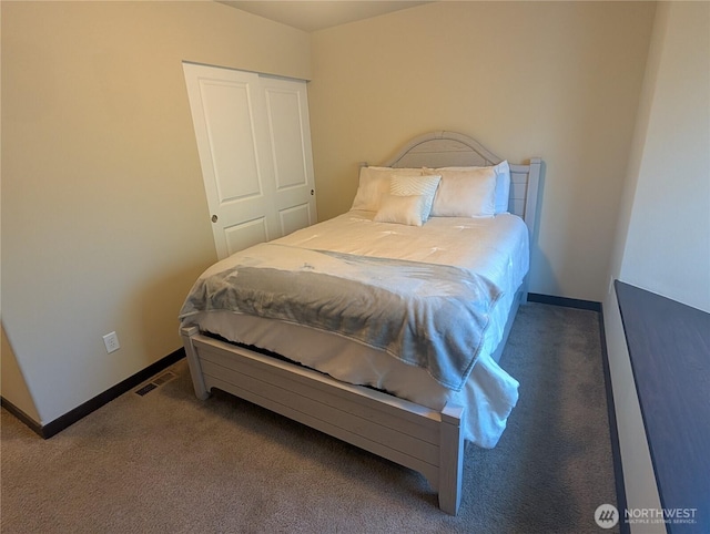3447 Barry Pl, Mount Vernon, WA 98274 - carpeted bedroom with a closet and baseboards