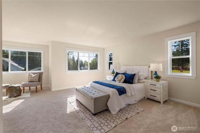 15704 124th Ave NE, Woodinville, WA 98072 - bedroom with light colored carpet and baseboards