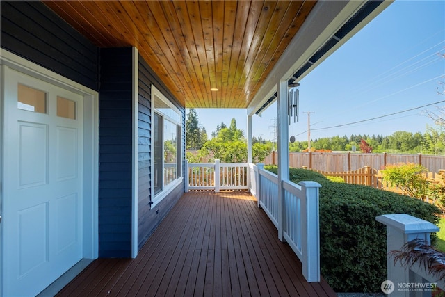 15704 124th Ave NE, Woodinville, WA 98072 - wooden deck with a porch