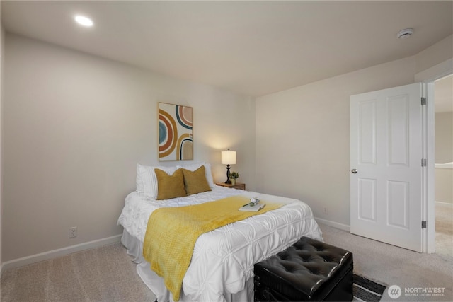 15704 124th Ave NE, Woodinville, WA 98072 - carpeted bedroom featuring baseboards and recessed lighting