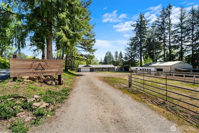 21803 NE Abernathy Rd, Yacolt, WA 98675 - view of dirt / gravel road