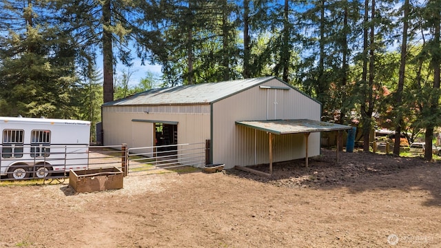 21803 NE Abernathy Rd, Yacolt, WA 98675 - view of outdoor structure with an exterior structure and an outbuilding