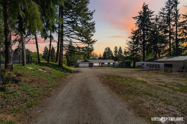 21803 NE Abernathy Rd, Yacolt, WA 98675 - view of dirt / gravel road