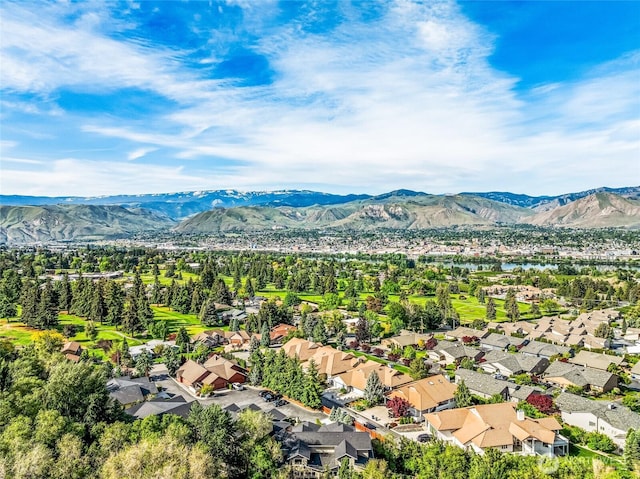 411 19th St NE Unit 9, East Wenatchee, WA 98802 - aerial view of residential area with mountains