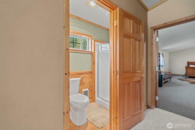 111 Connon Canyon Rd, Leavenworth, WA 98826 - bathroom featuring toilet and a shower