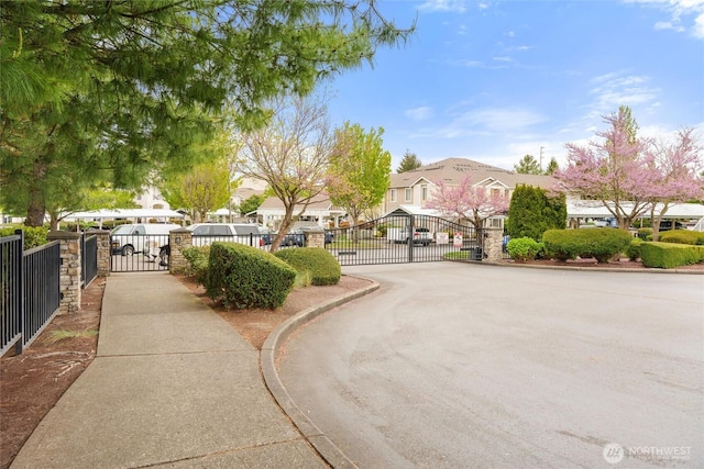 10109 186th St E Unit 249, Puyallup, WA 98371 - view of home's community with a gate, a residential view, and fence