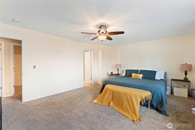 19424 E 26th Avenue Ct E, Spanaway, WA 98387 - carpeted bedroom with a ceiling fan