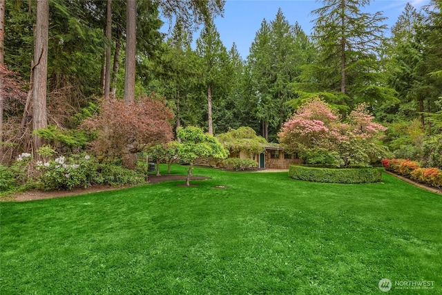 15790 Agatewood Rd NE, Bainbridge Island, WA 98110 - view of grassy yard