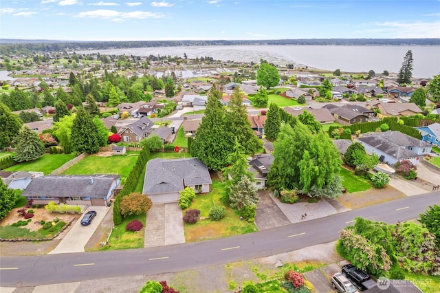 8070 Kispiox Rd, Blaine, WA 98230 - aerial view of residential area featuring a large body of water