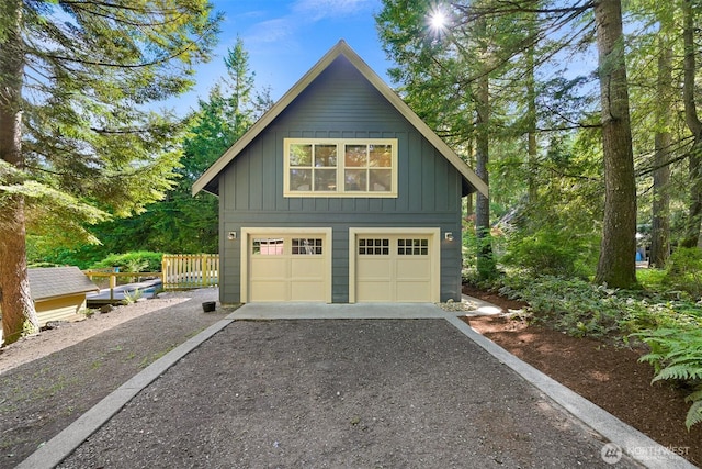 9591 W 34th Cres, Blaine, WA 98230 - garage featuring a detached garage