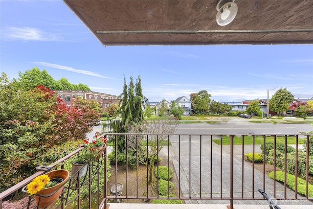 2619 Rucker Ave Unit 4, Everett, WA 98201 - balcony with a residential view