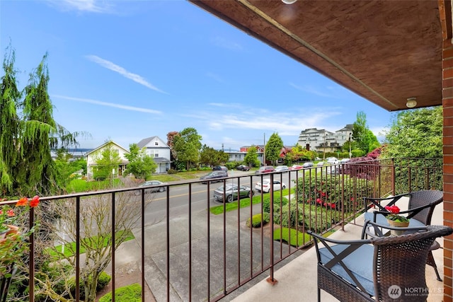 2619 Rucker Ave Unit 4, Everett, WA 98201 - balcony with a residential view