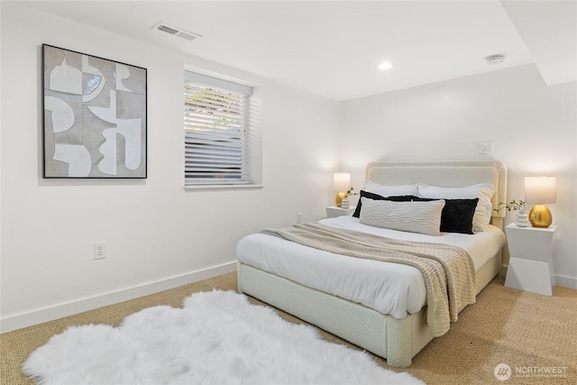 3112 13th Ave S, Seattle, WA 98144 - bedroom with carpet, baseboards, and recessed lighting
