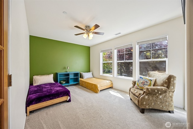 2758 Mcneil St, Dupont, WA 98327 - carpeted bedroom featuring ceiling fan