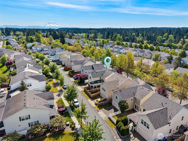 2758 Mcneil St, Dupont, WA 98327 - aerial view of residential area with a forest